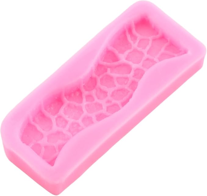 Mujiang Brick Wall Texture Design Silicone Molds Stone Texture Door Stone Path Fondant Molds Cake Border Decorating Cupcake Topper Chocolate Candy Set Of 3