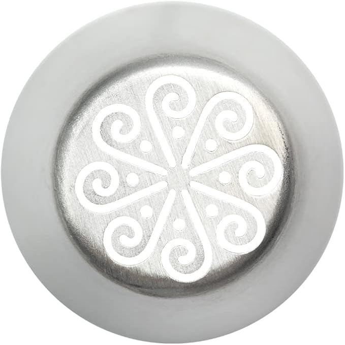 Restaurantware-Russian Piping Tip, 1 Flower Cake Decor Piping Tip - #3, Corrosion-Resistant, Stainless Steel Decorating Tip For Frosting, Dishwashable, Decorate Cupcakes, Cakes, or Cookies