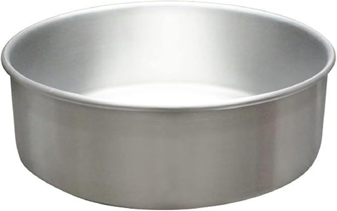 TrueCraftware- 10" X 3" Aluminum Round Layer Cake Baking Pan 0.90MM-Bakeware for Cake Pizza Layer Cake Pans Easy Releasing Cake Baking Round Pans Tin Cheesecake Mold for Home Kitchen Restaurants