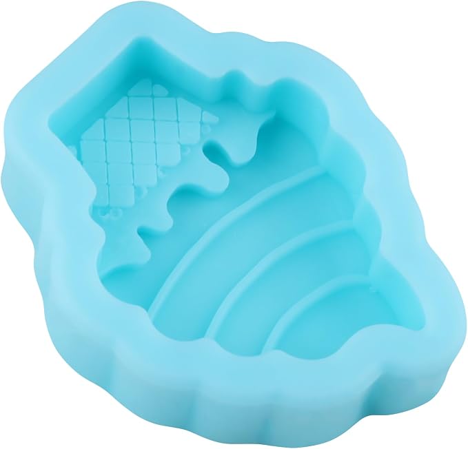 Ice Cream Fondant Silicone Molds for Cake Decorating Cupcake Topper Chocolate Candy Gum Paste Polymer Clay