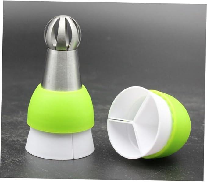Large Piping Tip Couplers 4pcs Russian Nozzles Couplers Nozzle Converter Cake Decorating Converter