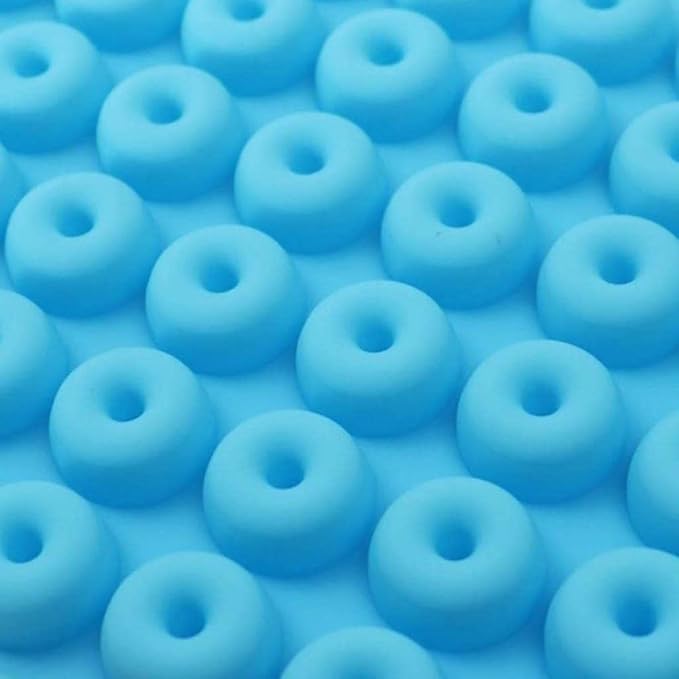 Generic 48 Cavity Chocolate Biscuit, Cake, Biscuit, for Donut Cake And Bread Cupcake, Pink