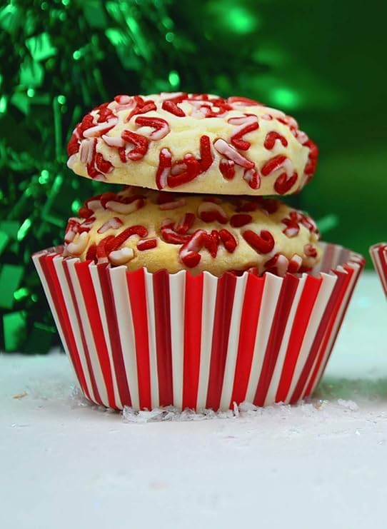 Sarah's Candy Factory Holiday Sprinkles Set 12 Count 11.85 Oz | Cake Cookies Sprinkles For Christmas, Party, Kosher, Jimmies, Stars, Nonpareils Different Types in Box