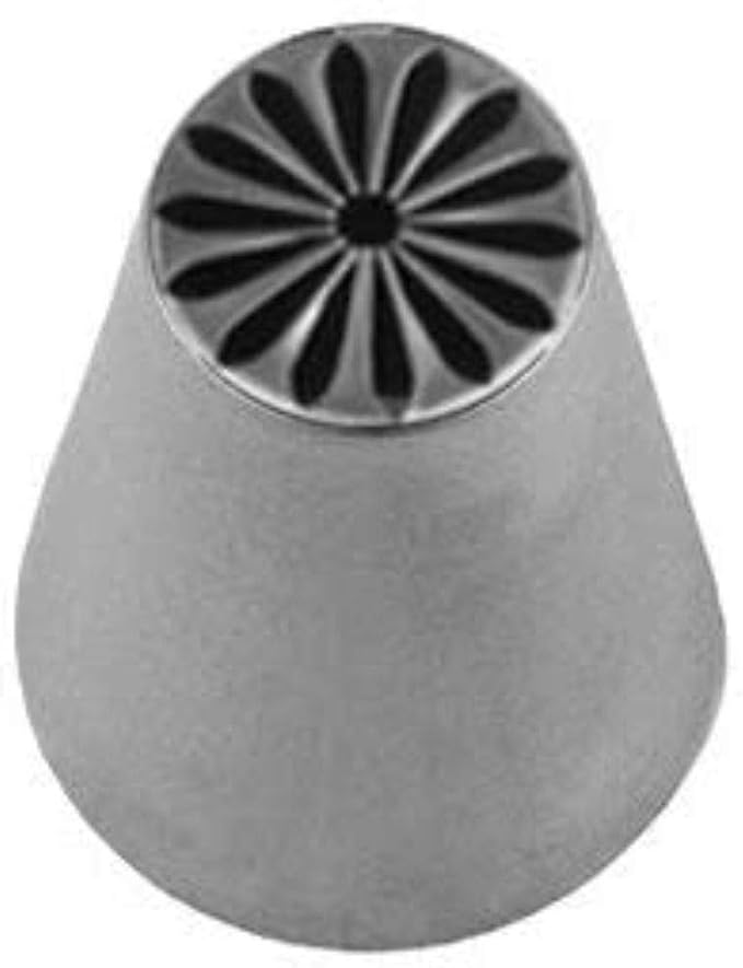 Russian Nozzle Piping Tip Stainless Steel by Chef Collection (1, O16)