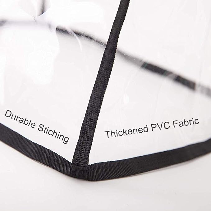 Transparent Cover for KitchenAid Stand Mixer, Large Size Covers with Organizer Bag Compatible 4.5-6 Quart KitchenAid Mixer, Fits All Tilt Head & Bowl Lift Models(Clear)