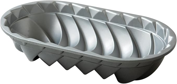 Nordic Ware Heritage Loaf, 6 Cup, Graphite