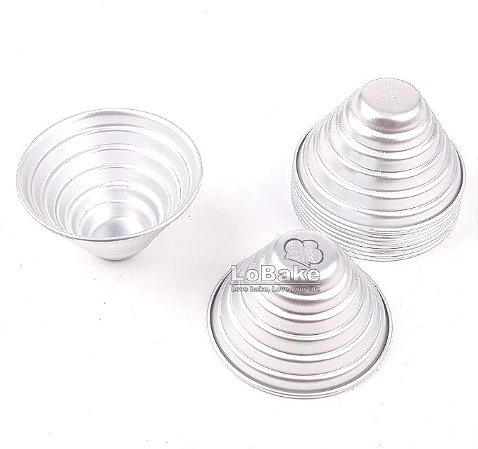 10pcs per lot Various Design Fluted Edge Wavy Flower Cup Boat Round Shape Aluminium Tart Mould Jelly Pudding Cup Cupcake Mold Baking (C22)