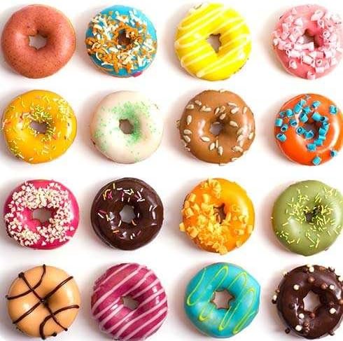 Webake Donut Pan Non-stick Mini Donut Tray Heavy Gauge 2.8 Inch Doughnut Pans for Baking 12-Cavity