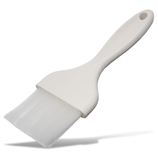 Carlisle FoodService Products CFS 4039202 Galaxy Pastry Brush, 3", White (Pack of 12)