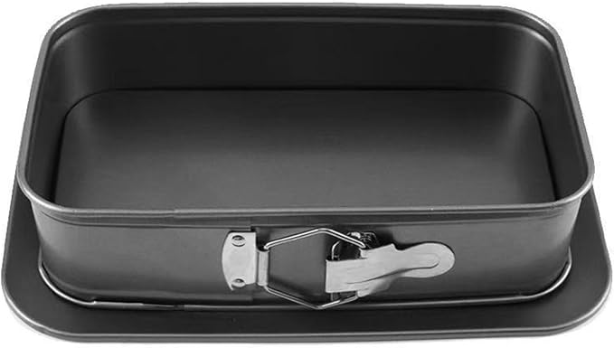 1 Nonstick Carbon Steel Springform Cake Pan Leakproof Design Oven Dishwasher Safe Baking for Desserts & Cheesecakes Nonstick Baking Pan with Locking Clasp