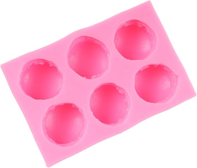 Mujiang 3D Macaroon Hamburger Silicone Fondant Molds Macaron Chocolate Mold For Sugar Cake Decorating Cupcake Topper Gum Paste Candy Polymer Clay Set Of 1