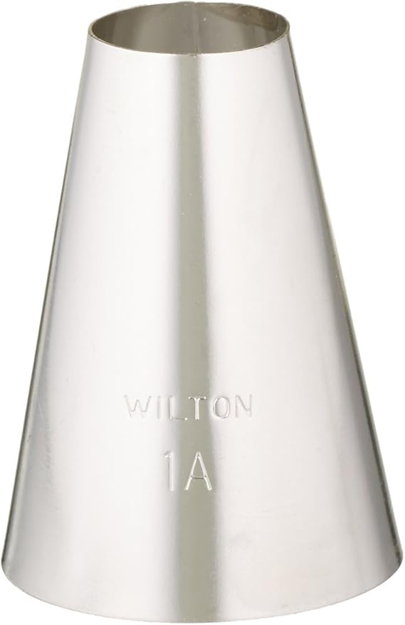 Wilton 402-1001 No. 1A Round Decorating Tip, Multicolor