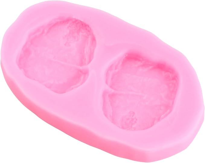 Mujiang Enchanted Vintage Fairy Garden Fairy Home Door Silicone Molds Flower Leaf Stone Path Fondant Mold For Cake Decorating Cupcake Topper Candy Polymer Clay Chocolate Gum Paste Set Of 5