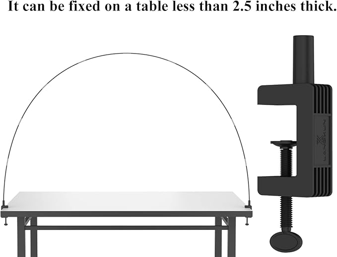 LANGXUN 12ft Black Table Balloon Arch Kit, Balloon Arch Stand Frame For Birthday Party Wedding and Graduation Decorations, Christmas Decort Baby Shower Bachelor Party Supplies