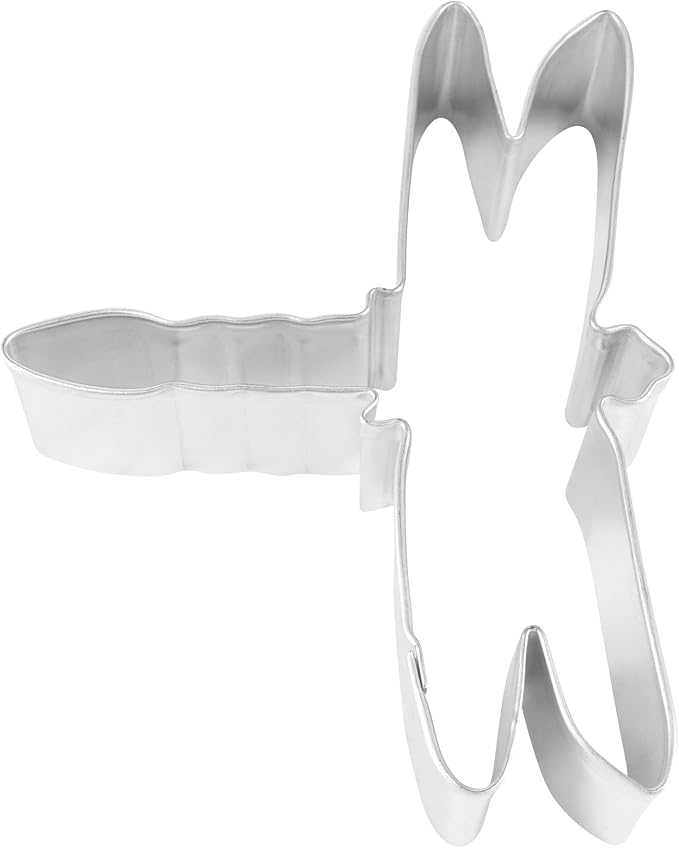 R&M Dragonfly 4" Cookie Cutter in Durable, Economical, Tinplated Steel