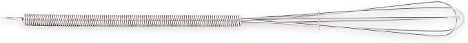 RSVP International Kitchen Tool Collection, Stainless Steel, Dishwasher Safe, Whisk, 9"