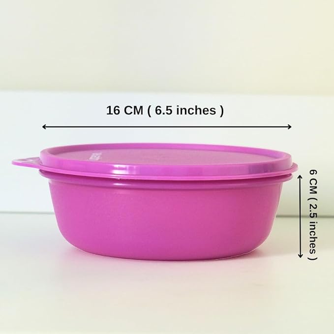 Tupperware Leftover Bowl Set Storage Food Containers (600ML x 3pcs)