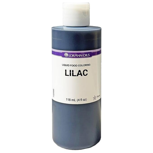 LorAnn Lilac Liquid Food Coloring, 4 ounce squeeze bottle