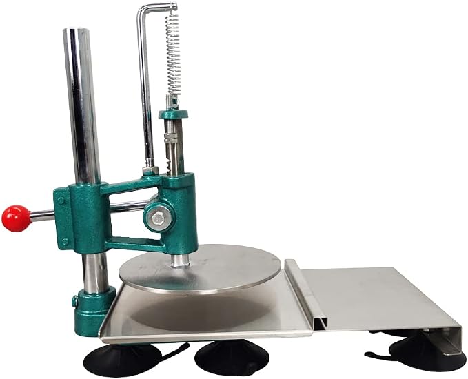 INTBUYING 7.8inch Manual Pizza Dough Pastry Press Machine Household Pizza Dough Pastry Manual Dough Sheeter Dough Pastry Presser Stainless Steel Pasta Maker Pizza Express Dough Sheeter