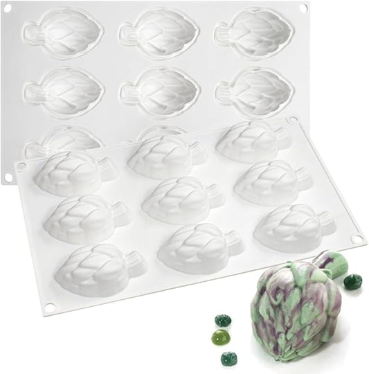 mostsom Thistle Shape Bakery Molds Silicone Baking Pan For Pastry Cake Form For Cupcake Muffin Mold Donuts Silicone Soap Mould Chocolate