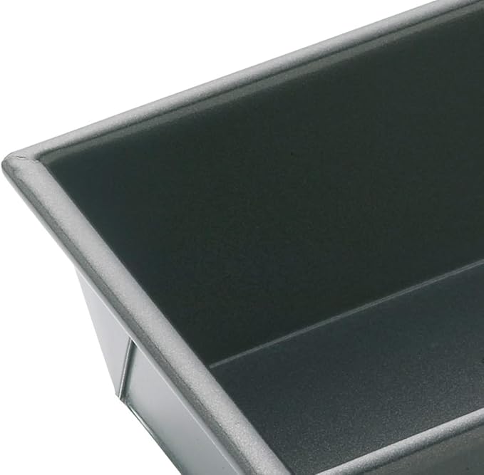 MasterClass KCMCHB41 1 lb Loaf Tin with PFOA Non Stick, Robust 1 mm Carbon Steel, 15 x 9 cm Small Bread Pan, Grey