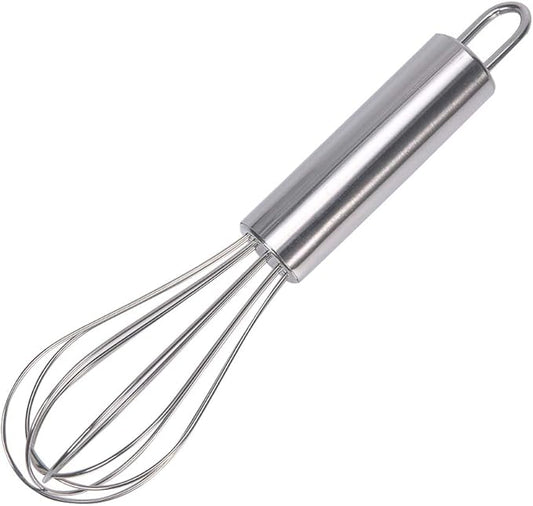 Stainless Steel Small Whisk, 6 inches | For Cooking, Cheese, Coffee, Flour, Eggs。which works great for cups and small containers ，Very Handy