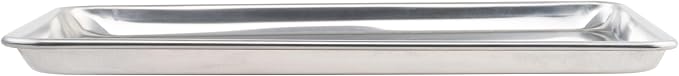 Winco Commercial-Grade Aluminum Sheet Pan, 18 Gauge, 1/2 Size