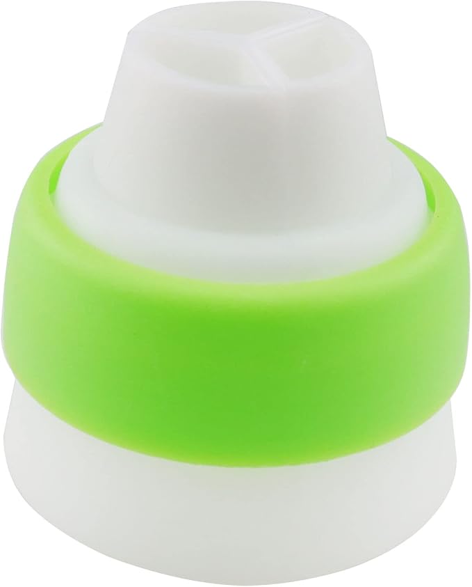 Piping Bag Coupler CHENJIN 4PCS 3 Color Converter Coupler Icing Nozzles, Blue+Green Single Hole/Three Holes Icing Cake Decor Tools