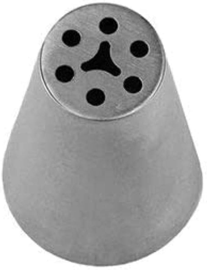 Russian Nozzle Piping Tip Stainless Steel by Chef Collection (1, O8)