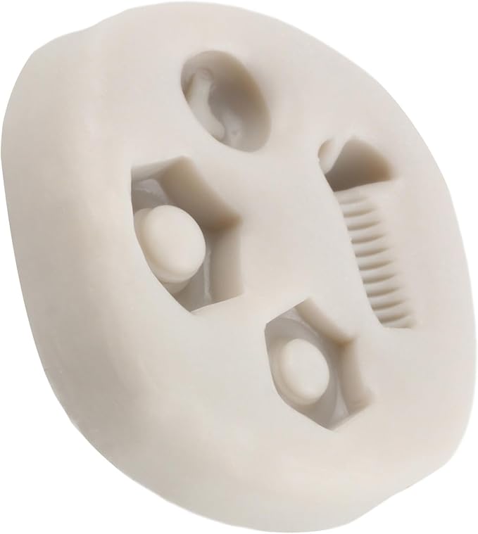 Screw Nut Silicone Mold Hand Tools Fondant Molds for Steampunk Cake Decorating Cupcake Topper Candy Chocolate Polymer Clay Gum Paste