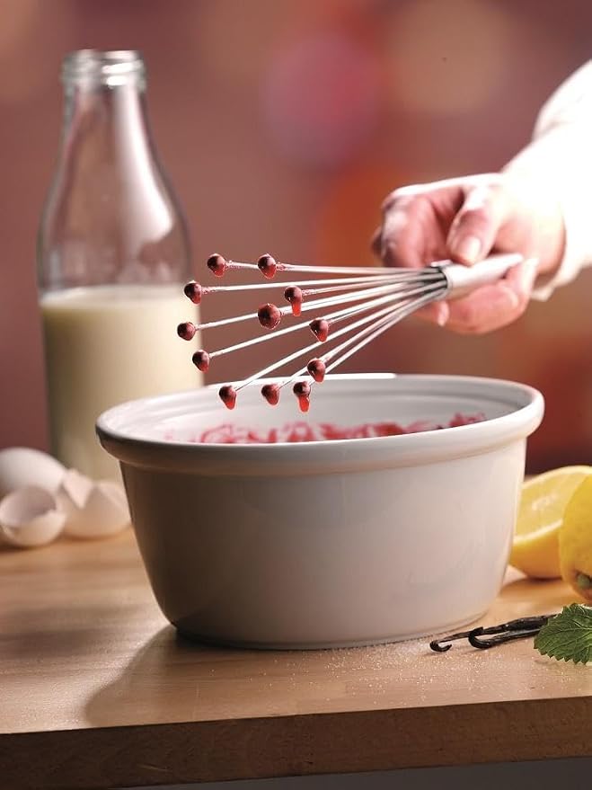WMF Flexi Whisk 27 cm Profi Plus Cromargan Stainless Steel Silicone Partly Matt