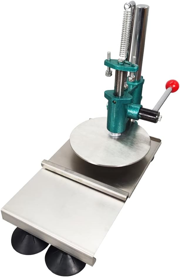 INTBUYING 7.8inch Manual Pizza Dough Pastry Press Machine Household Pizza Dough Pastry Manual Dough Sheeter Dough Pastry Presser Stainless Steel Pasta Maker Pizza Express Dough Sheeter
