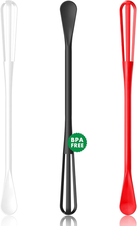 OYV Timeless Kitchen Colors Mini Whisk Set, 8.5 in Mini Whisks for Cooking, 3 Pieces Small Wisk For Whisking, Beating, Blending Ingredients, Mixing Sauces, BPA Free Tiny Whisk