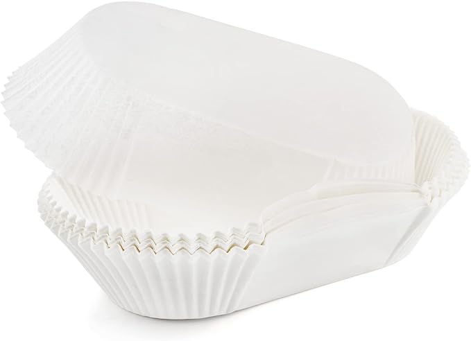 DEAYOU 80 PCS Bread Baking Liners, 2 LB Paper Loaf Pan Liners, Greaseproof Bread Tin Liner for Cakes, Snacks, Weddings, Parties, White, 7.87" L x 3.6" W x 2.9" H