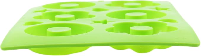 6 Cavity Flower Donut Silicone Chocolate Molds | For Candy Chocolate Cake Decoration
