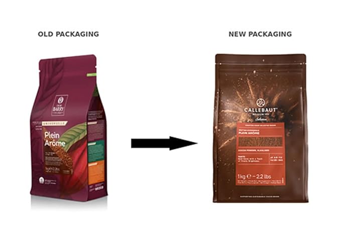 Callebaut Plein Arome Cocoa Powder | 22-24% Fat | Kosher | 2.2 lbs
