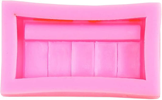 O'Creme Silicone Fondant Mold, Cosmetics: Eyeshadow Palette; Use for Chocolate Pudding, Candy, Jelly, Soap Modeling