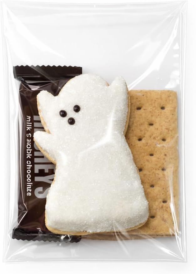 Wowfit 200 Count 4x6 Inch Clear Cellophane Plastic Bags, Resealable Self-Sealing Cello Bags Good for Individual Cookies, Decorative Wrappers, Party Favors, Candy and More