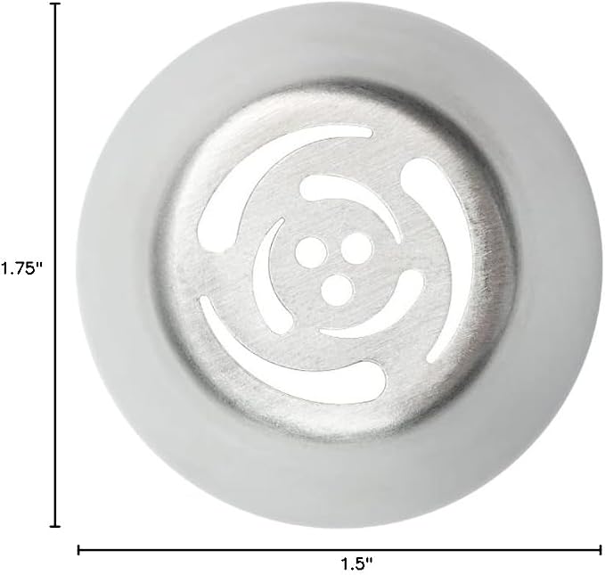 Restaurantware-Russian Piping Tip, 1 Rose Cake Decor Piping Tip - #32, Corrosion-Resistant, Stainless Steel Decorating Tip For Frosting, Dishwashable, Decorate Cupcakes, Cakes, or Cookies