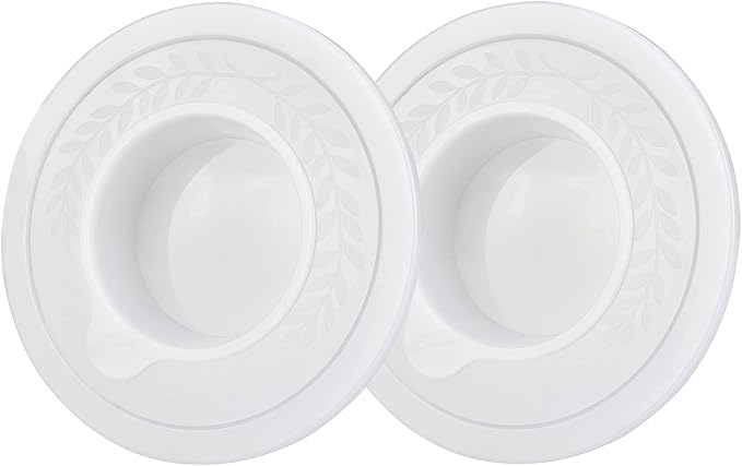 2 Pack Mixers Bowl Covers for KitchenAid 4.5-5 Quart Tilt-Head Stand Mixers | Effectively Prevents Dust and Flour Contained During Mixing. Helps Reduce Mess and Makes Cleanup Easier