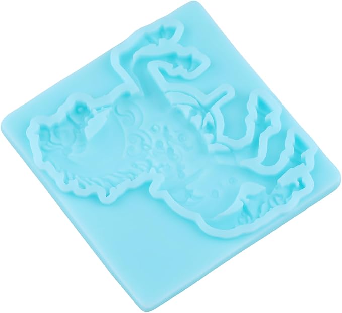 Horse Fondant Molds Horse Animal Silicone Chocolate Mold for Cake Decorating Cupcake Topper Chocolate Candy Gum Paste Polymer Clay
