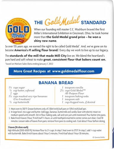Gold Medal All Purpose Flour, 5 lb (Pack of 2)