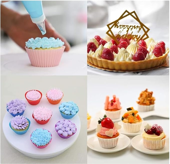 28Pcs Piping Tips Kit with Standard Icing Couplers, and Cleaning Brushes | 28Pcs PipingTips Set，Stainless Steel Frosting Kit with Standard Icing Couplers, and Cleaning Brushes Cake For Cookies Cupcake