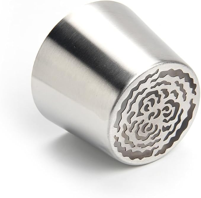 Extra Large Russian Piping Tips - Stainless Steel Flower Nozzles Set for Cake Decorating, Rose & Floral Icing Tips for Cupcakes, Cookies Professional Baking Tools (XXL, Style 43)