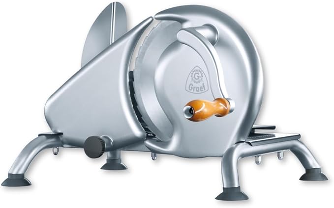 GRAEF H9 H9EU All- Purpose Slicer, Wood, Silver