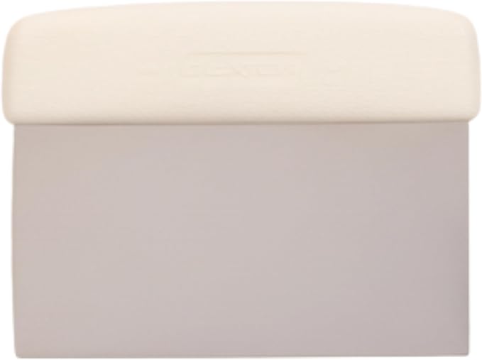 Dexter-Russell Sani-Safe 6" x 3" Dough Cutter & Bench Scraper | Carbon Steel Blade with Ergonomic Grip | NSF Certified | Cuts, Divides & Scrapes Dough, Flour & Debris | 2562O1