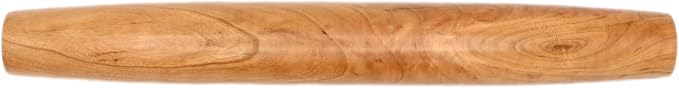 Handmade French Rolling Pin Set: Cherry Wood Rolling Pins for Baking, Includes 12 & 20 Tapered Wooden Rolling Pin for Dough, Pizza, Pastry, and Tortilla Roller, Made in Kentucky