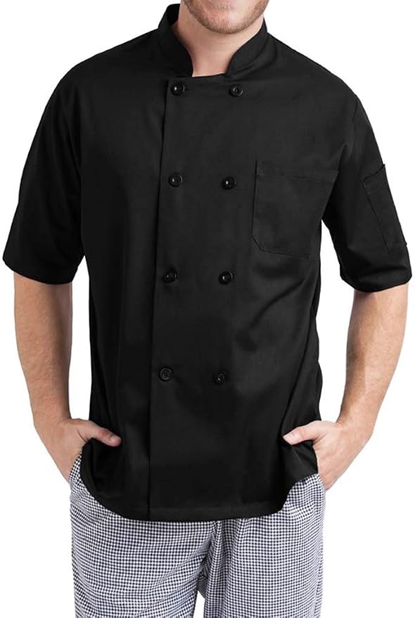 Men's Chef Coat jacket Half Sleeve