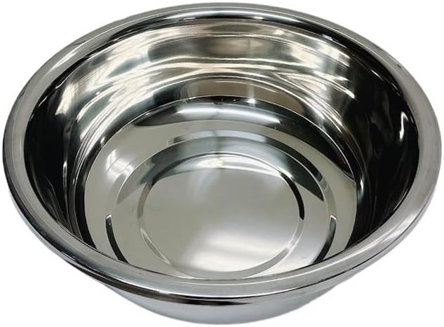 15" Stainless Steel Basin Mixing Bowl for Food Storage, Serving,Salad,Food Prep