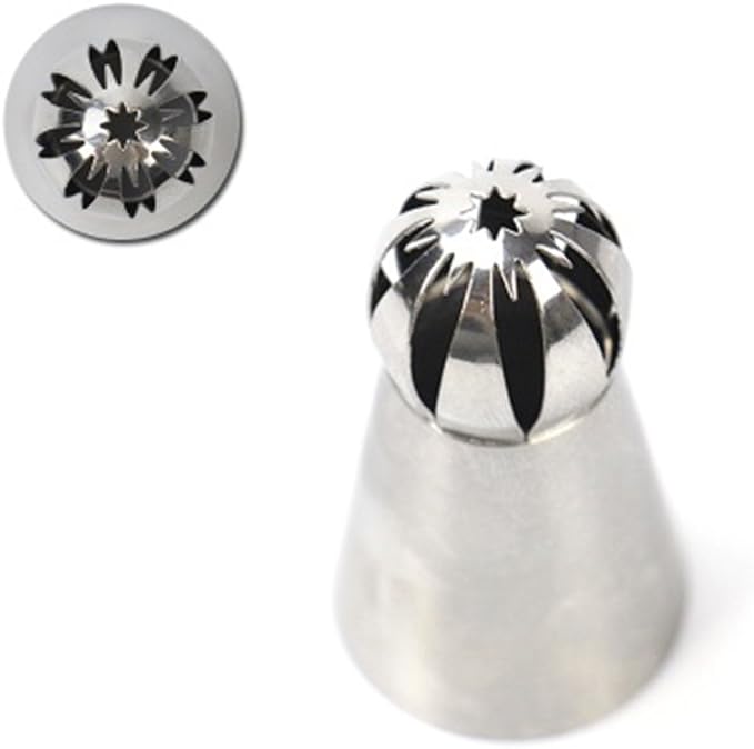 Russian Sphere Nozzle Piping Tip Stainless Steel by Chef Collection (1, 477)